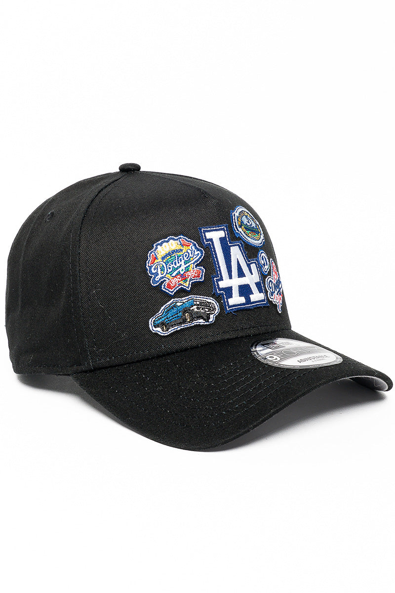 9Forty Dodgers Patch Work Snapback Womens