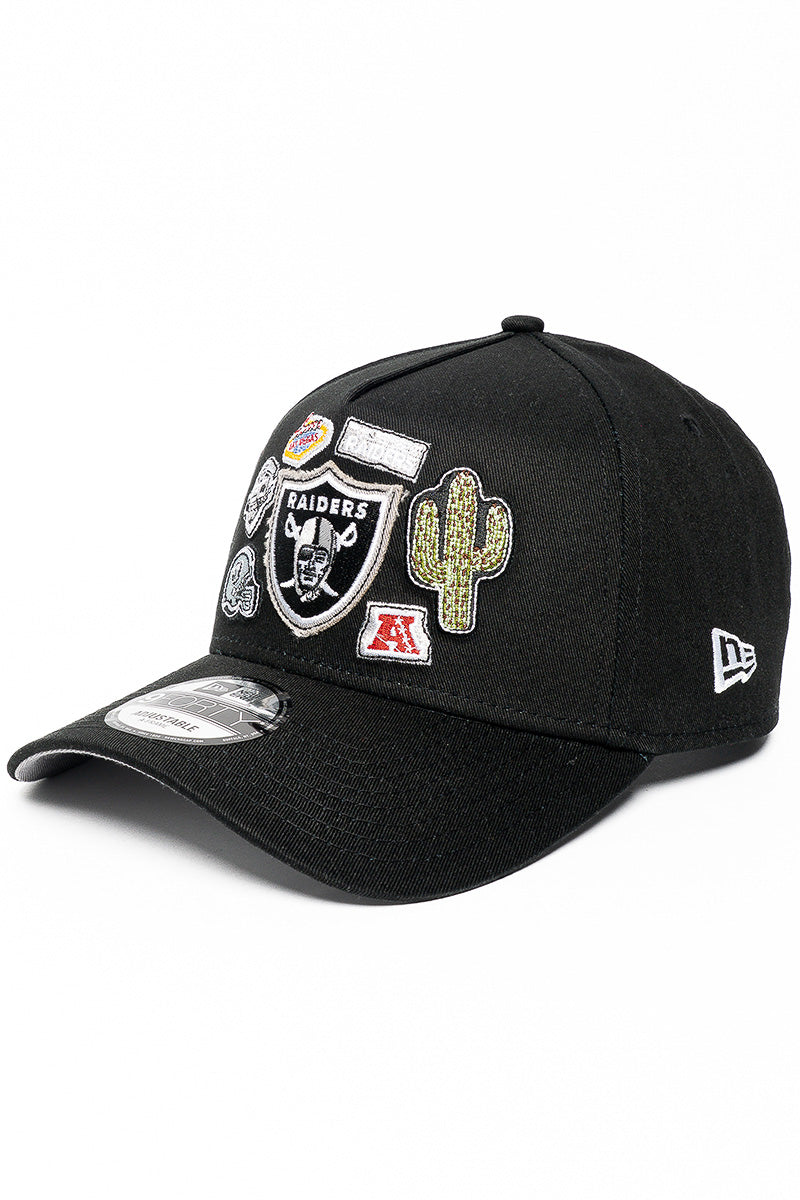 9Forty Raiders Patch Work Snapback