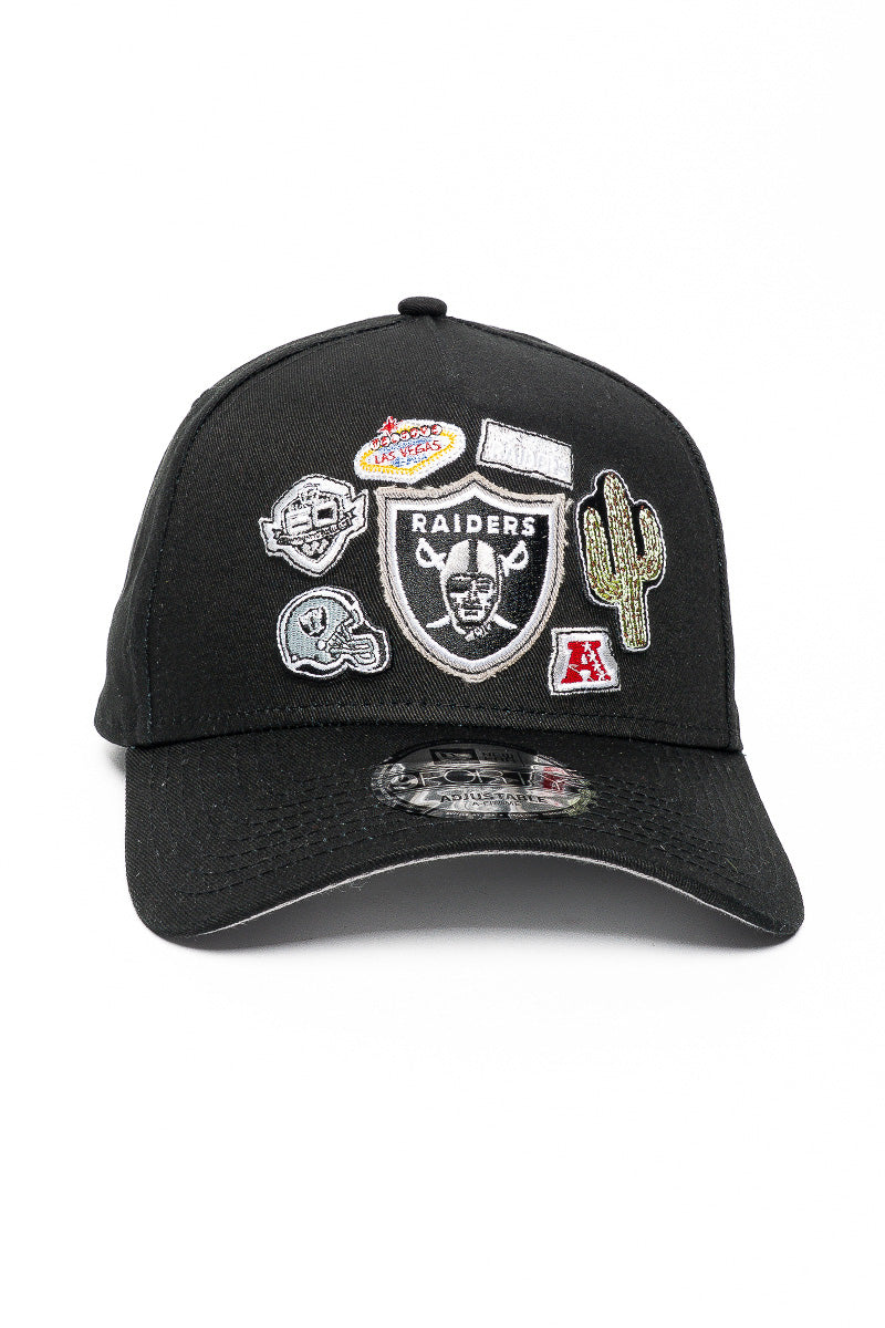 9Forty Raiders Patch Work Snapback Womens