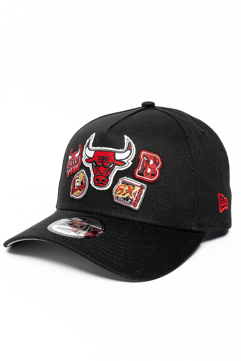 9Forty Bulls Patch Work Snapback Womens