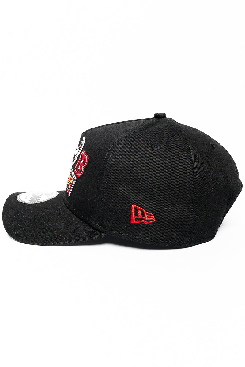 9Forty Bulls Patch Work Snapback Womens