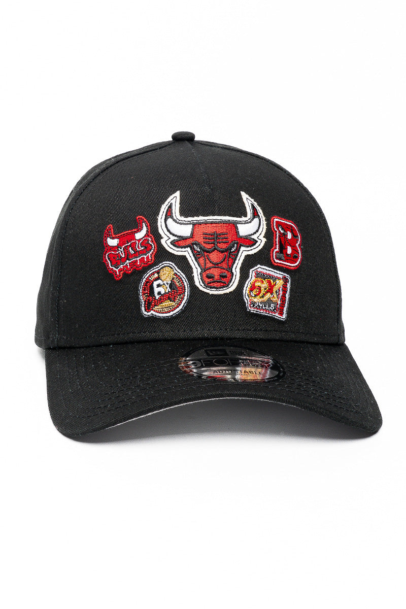 9Forty Bulls Patch Work Snapback Womens