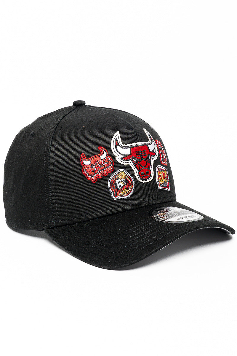 9Forty Bulls Patch Work Snapback Womens
