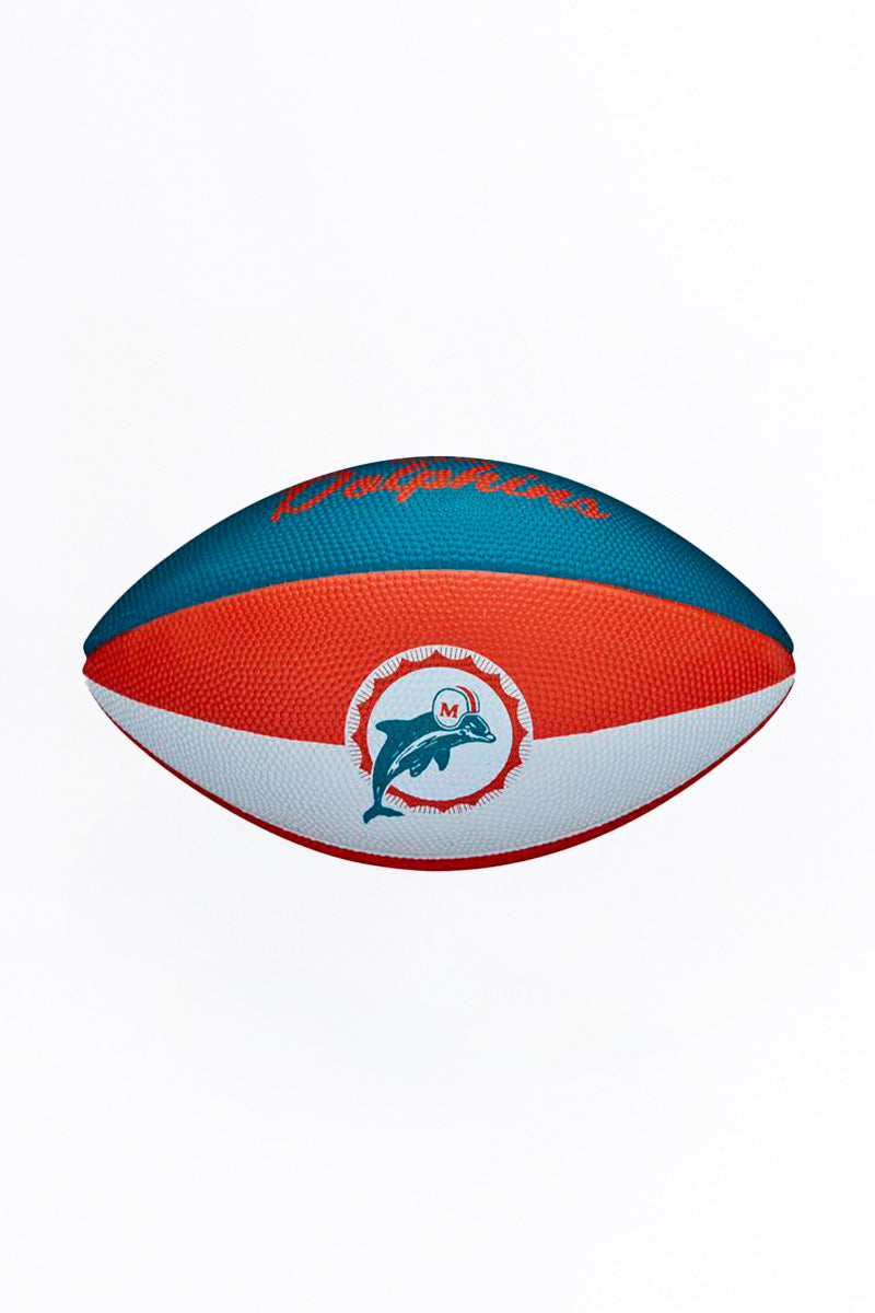 Miami Dolphins Mini Retro Football