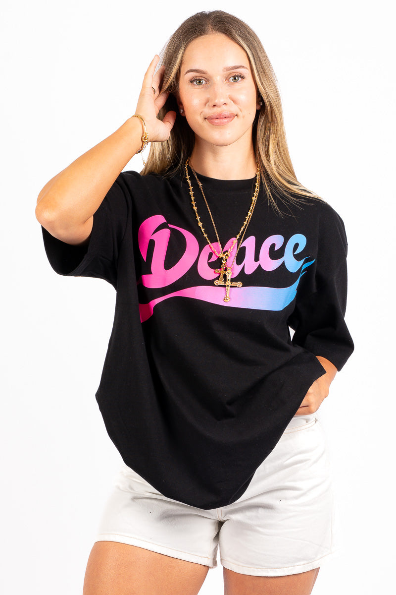 Cursive Statement Tee - Womens