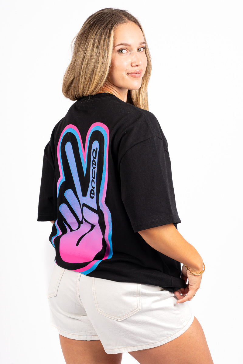 Cursive Statement Tee - Womens