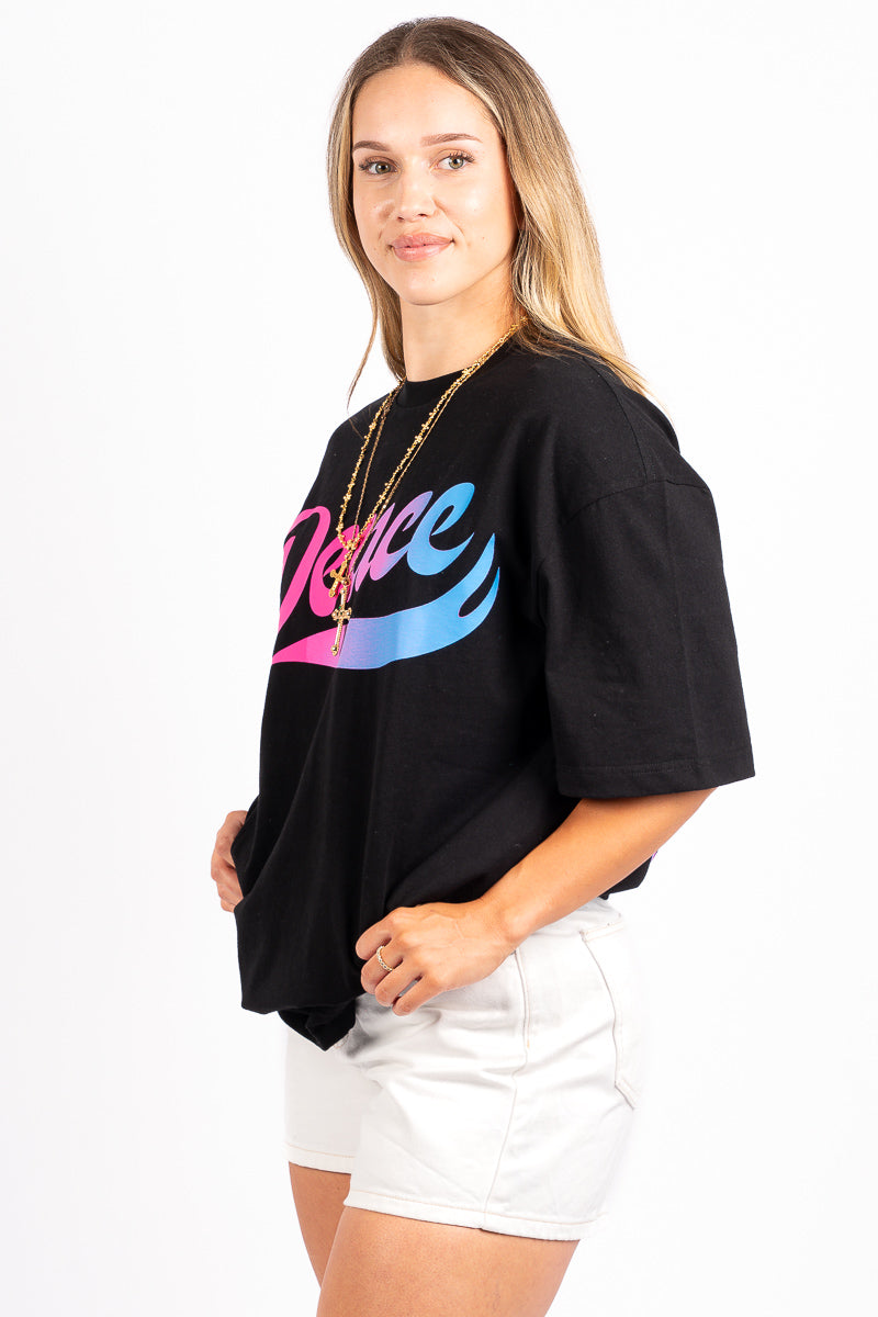 Cursive Statement Tee - Womens