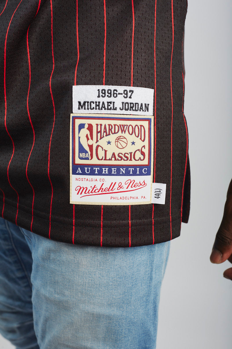 Michael Jordan Authentic HWC 96-97 Jersey - Black