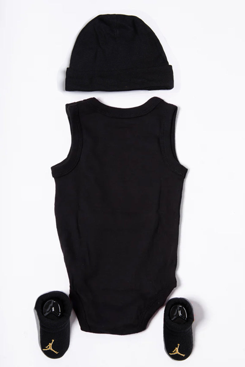 Jumpman Bodysuit, Hat and Booties Baby Box Set