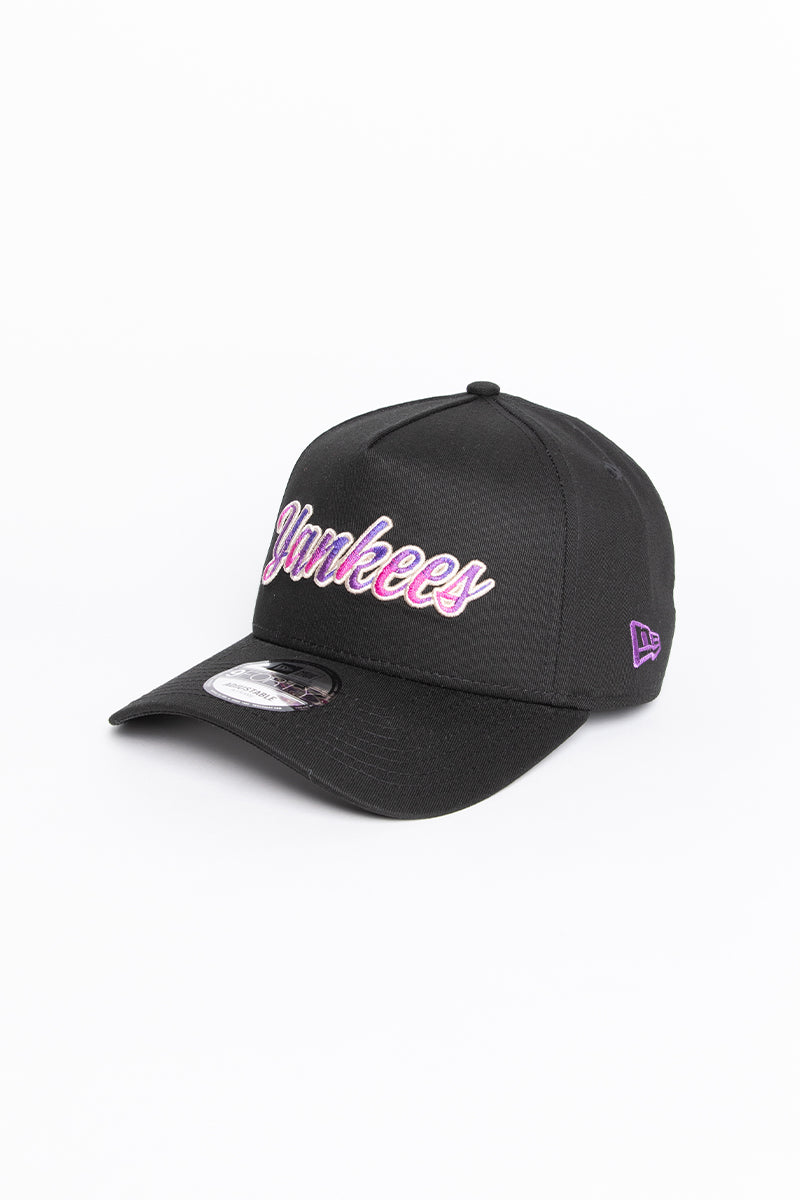 New York Yankees Iridescent Script 940 A Frame