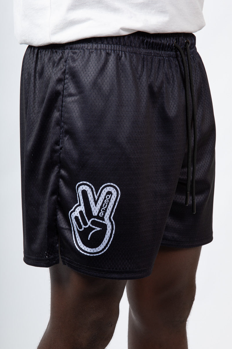 Monochrome Deuce Brand Basketball Shorts