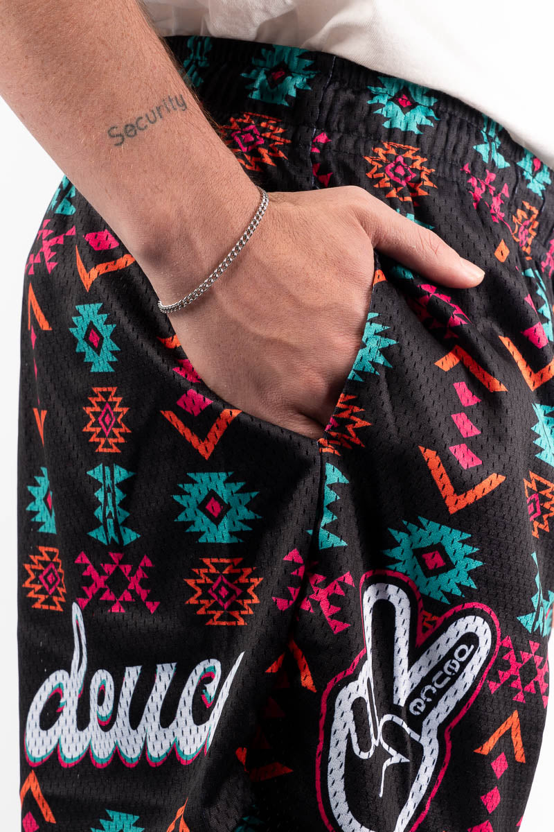 Fiesta All-Over Print Mesh Short