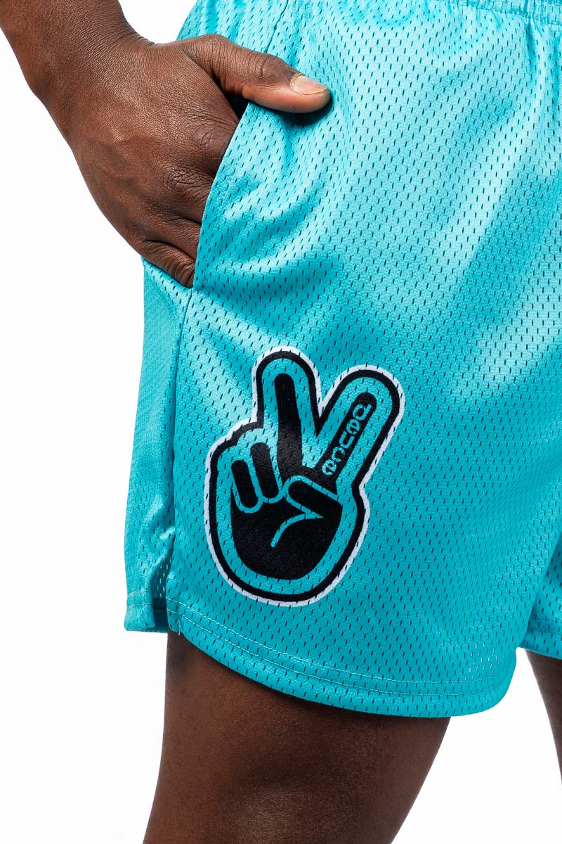 Deuce Mint Mesh Shorts