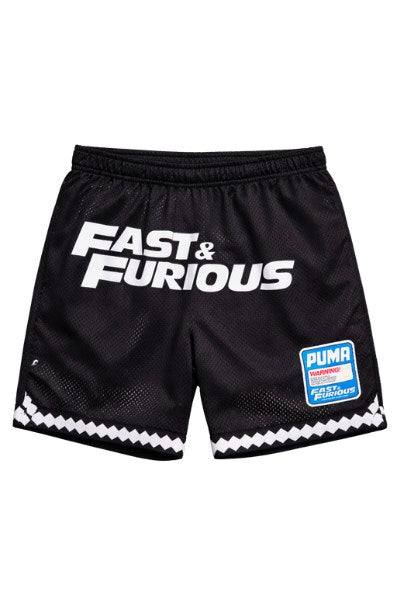 PUMA x FAST & FURIOUS REVERSIBLE MESH SHORTS  - Mens