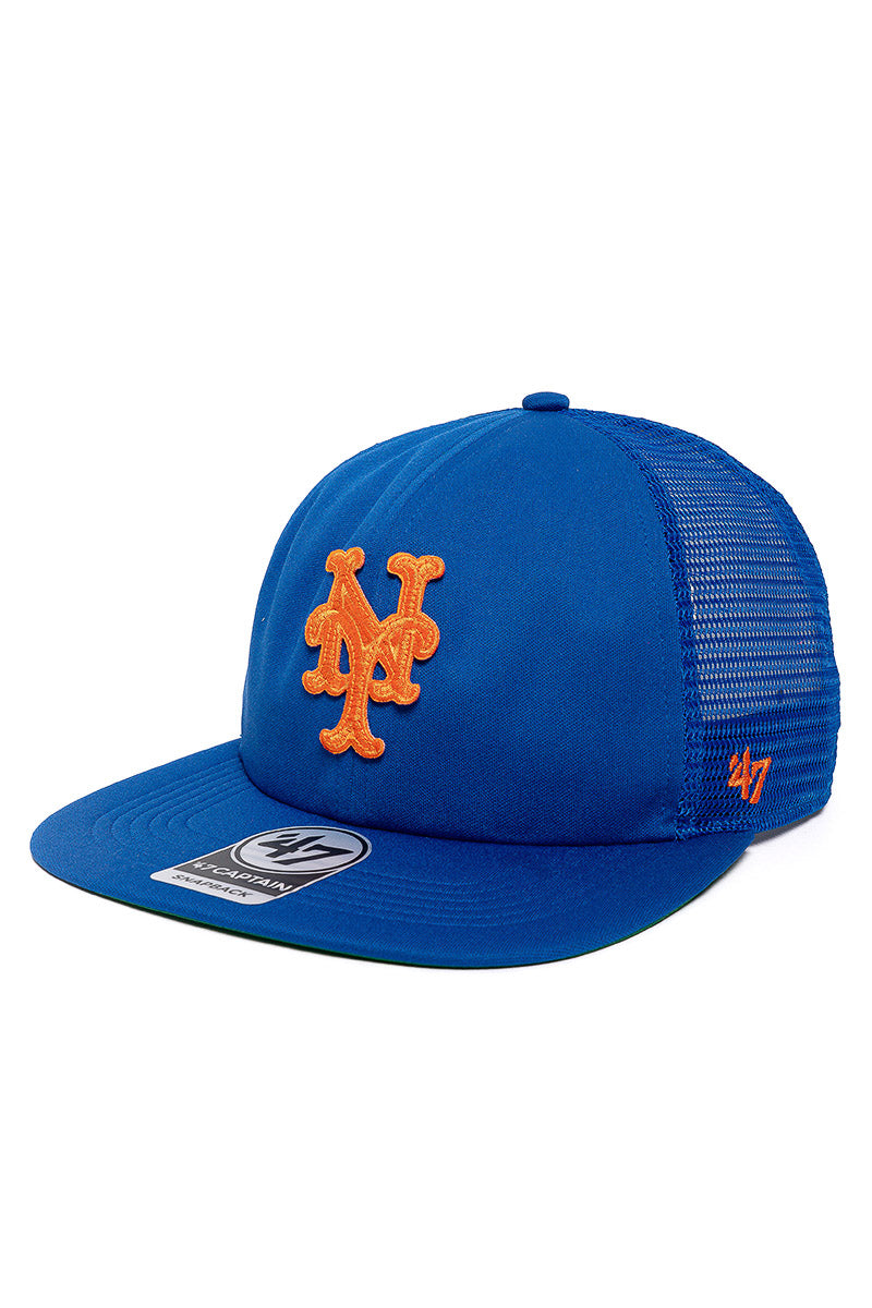 NY Mets 47 Captain Trucker Caps - Mens