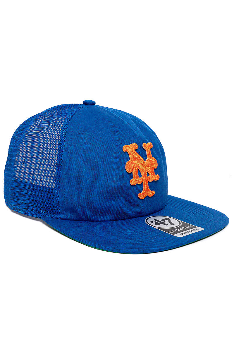NY Mets 47 Captain Trucker Caps - Mens