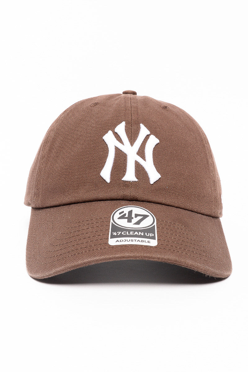 NY Yankees 47' Clean Up Washed Brown Cap - Mens