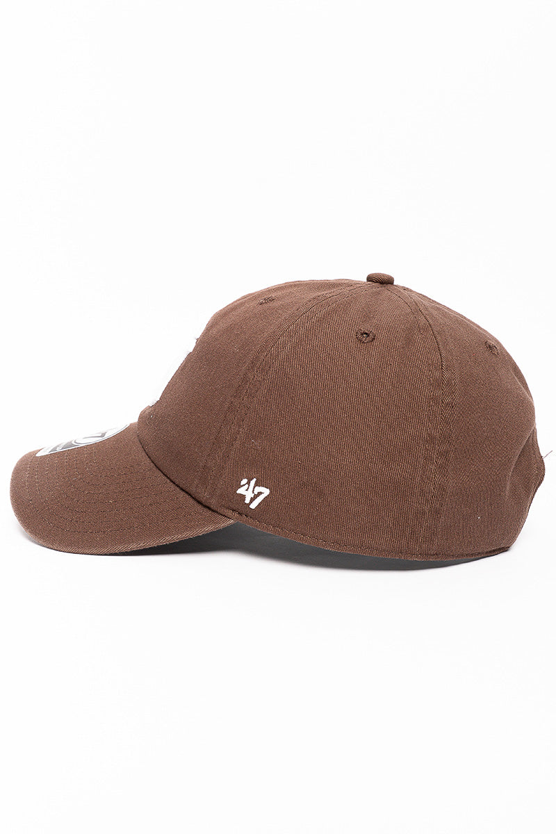NY Yankees 47' Clean Up Washed Brown Cap - Mens