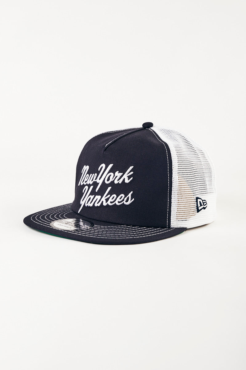 New York Yankees Archive Americana Golfer Trucker Cap