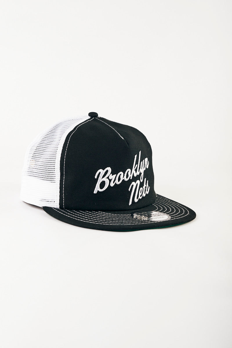 Brooklyn Nets Archive Americana Golfer Trucker Cap