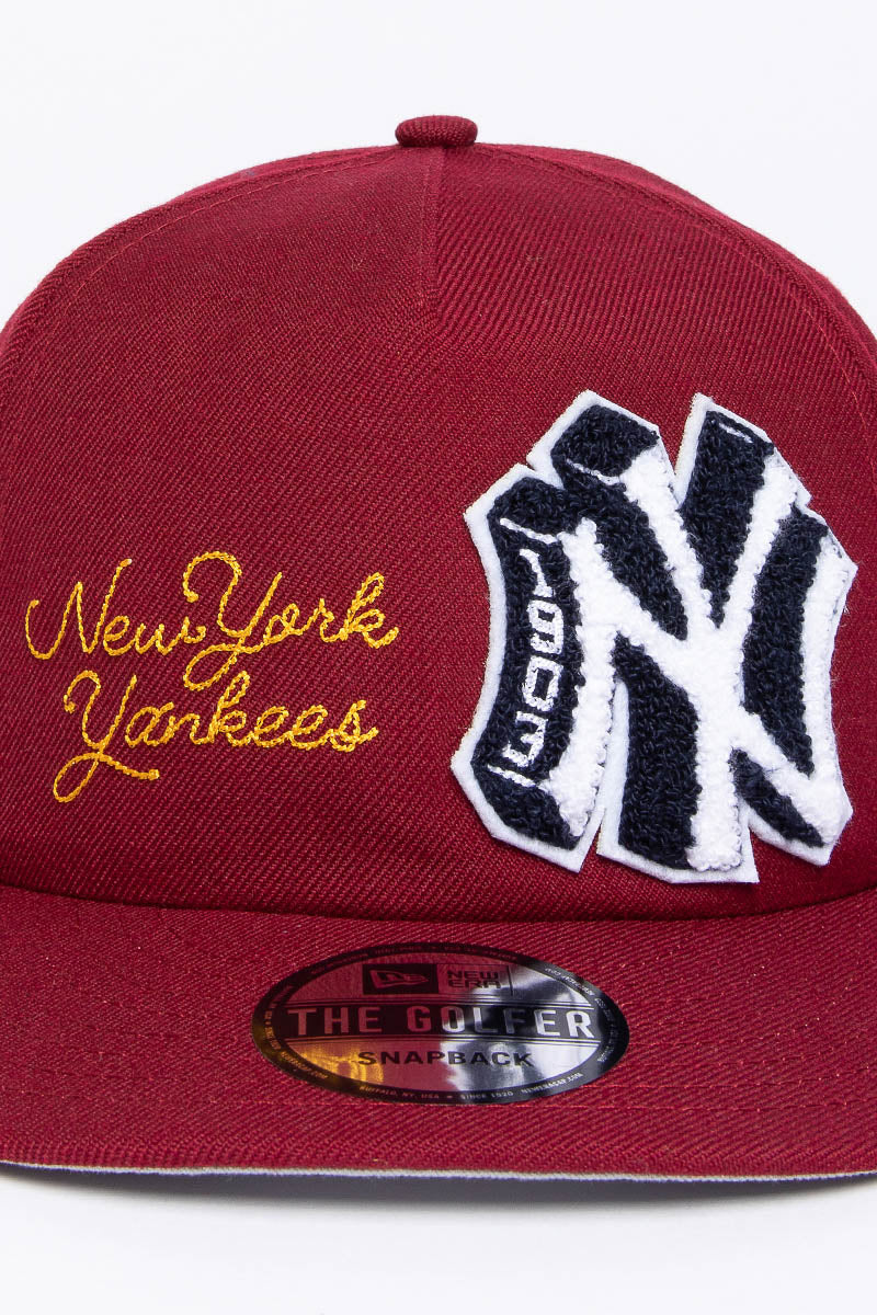 NY Yankees Letterman Golfer Snapback