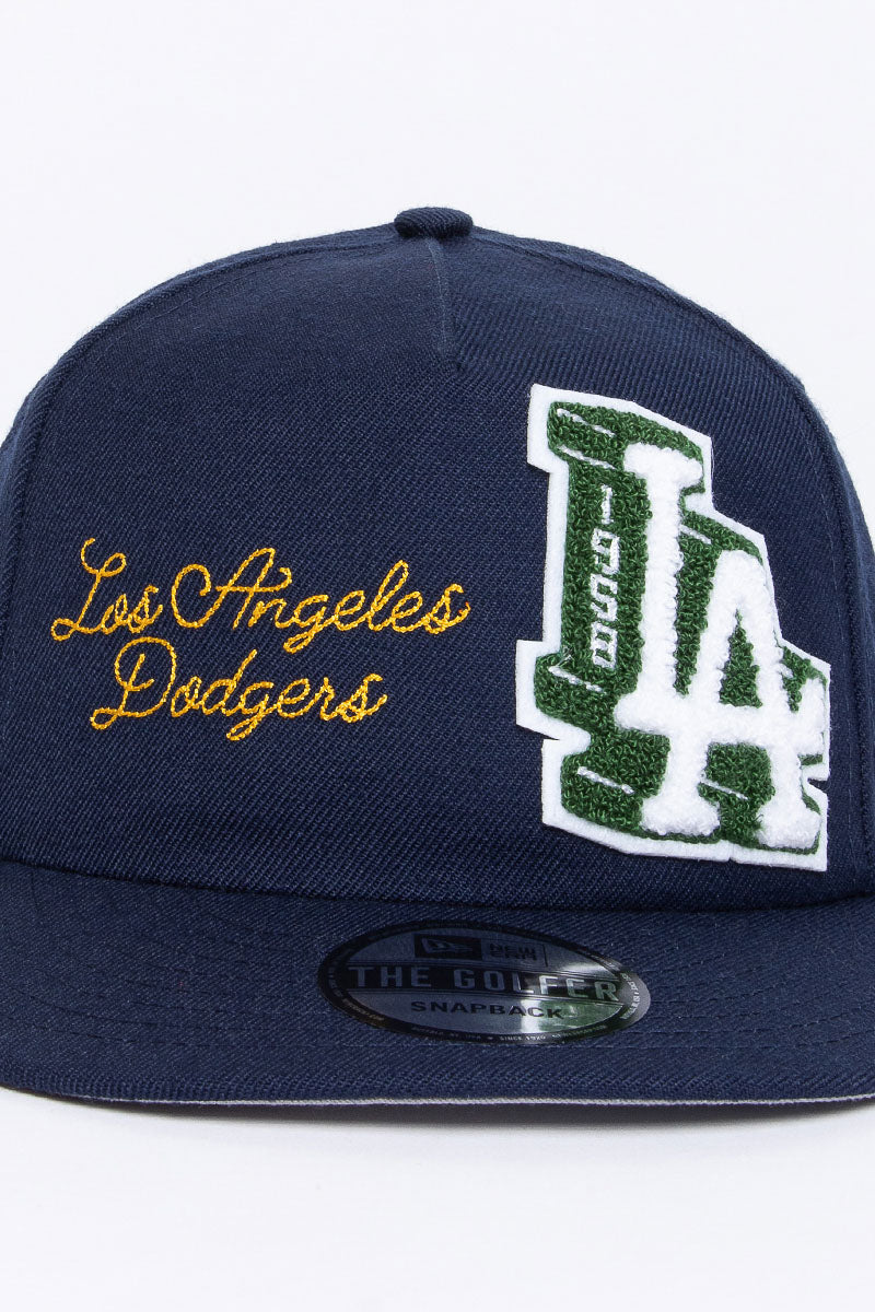 LA Dodgers Letterman Golfer Snapback