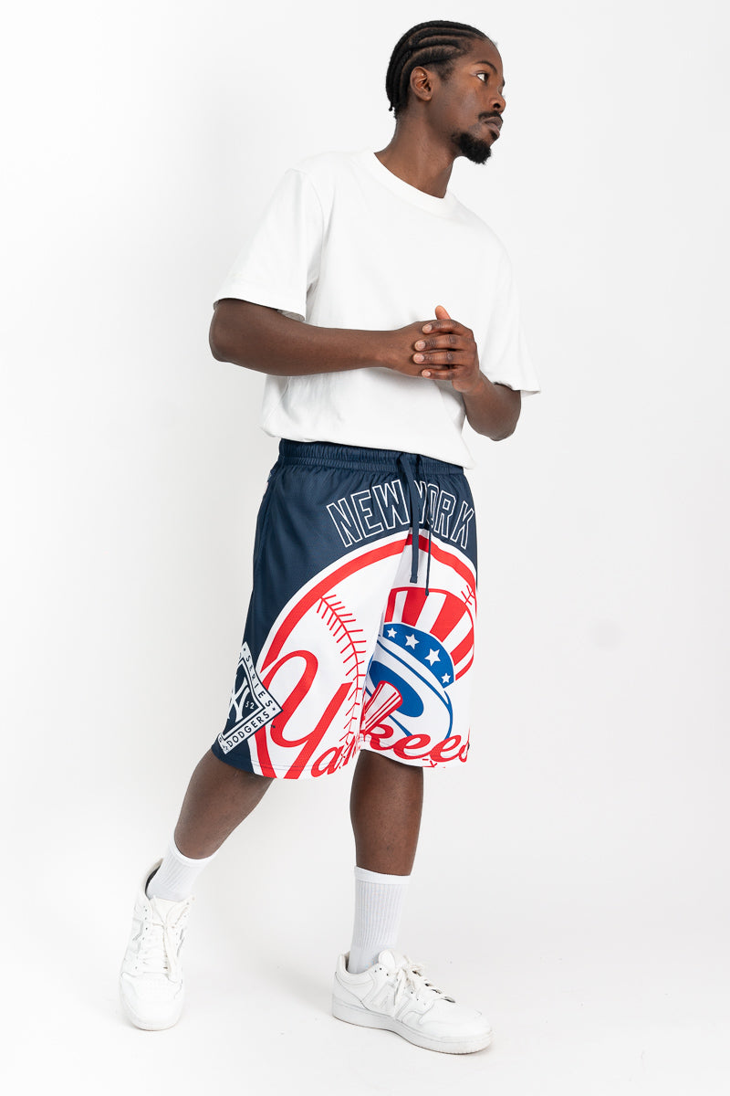 New York Yankees Large Logo Shorts