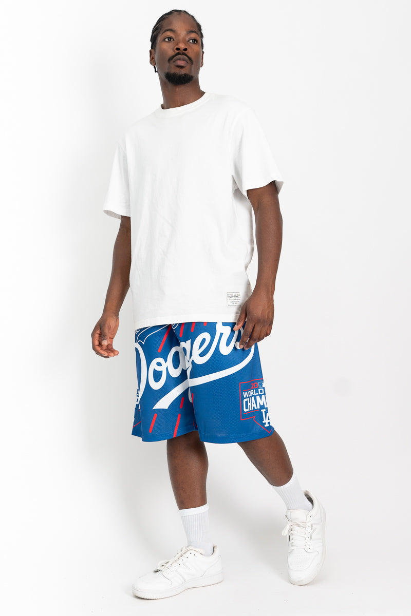 LA Dodgers Large Logo Shorts
