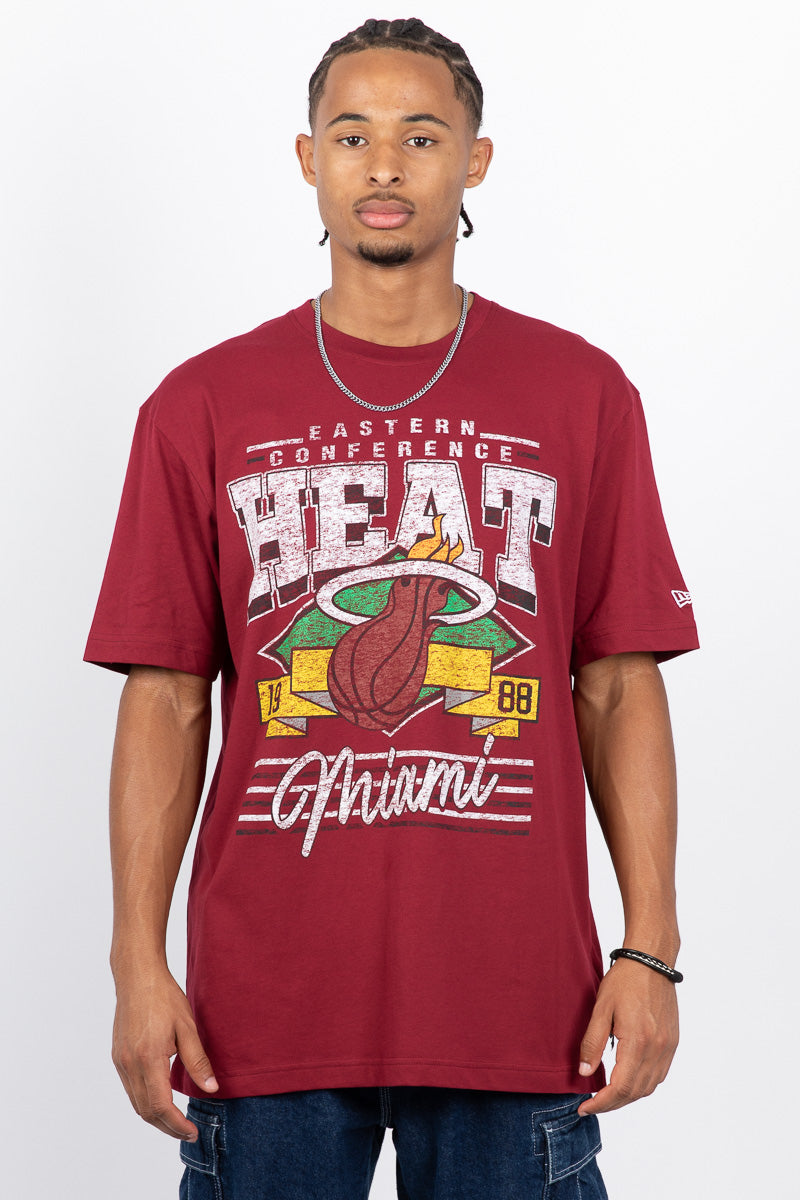 Miami Heat Team Logo Vintage Tee