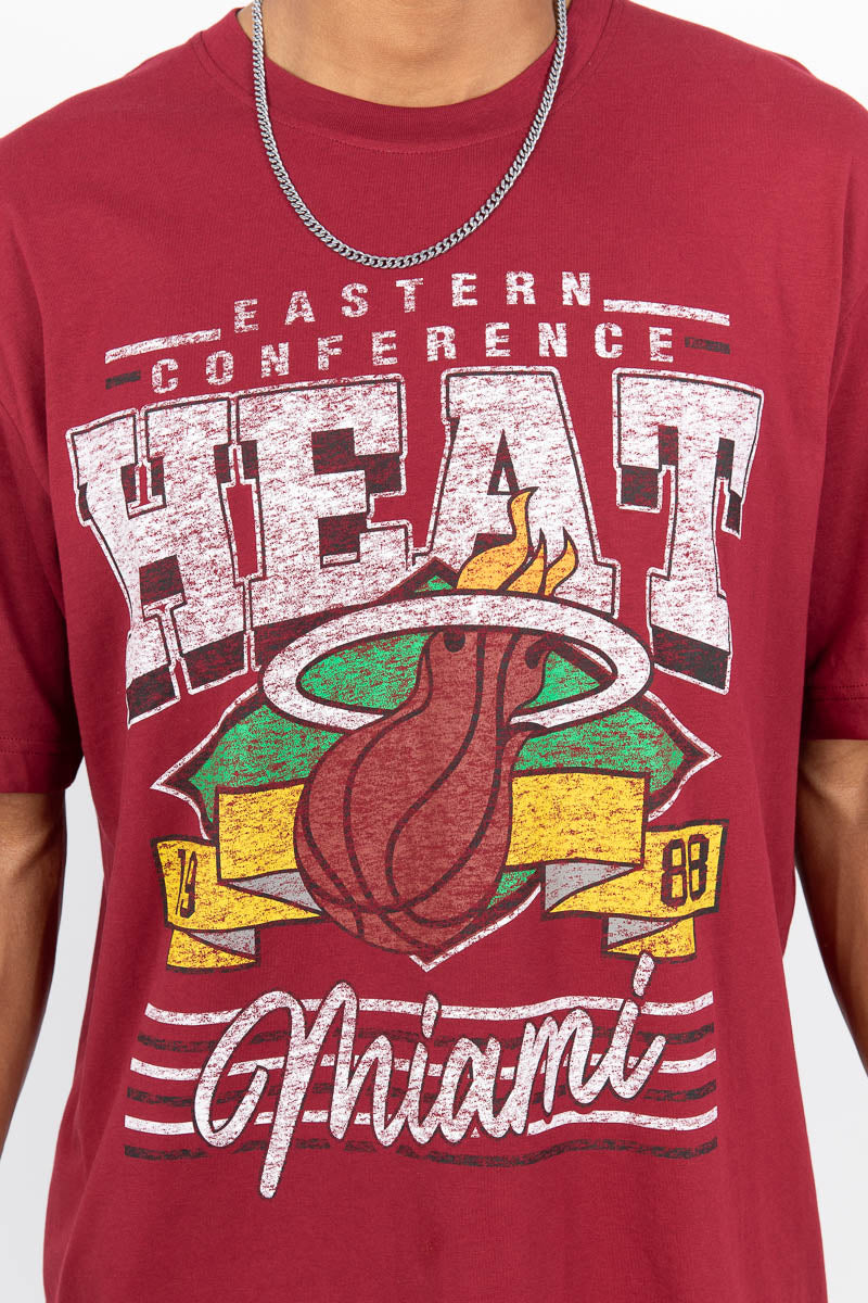 Miami Heat Team Logo Vintage Tee