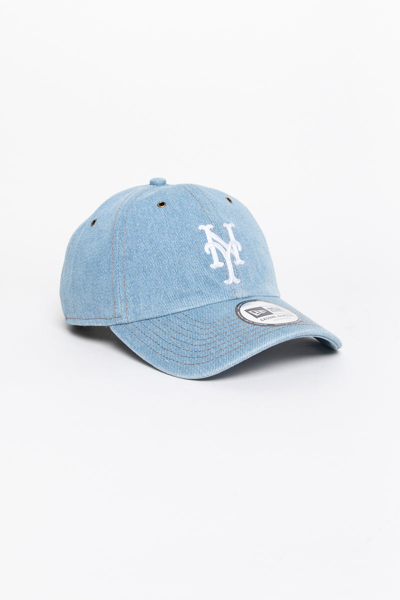 New York Mets Washed Denim Casual Classic Cap