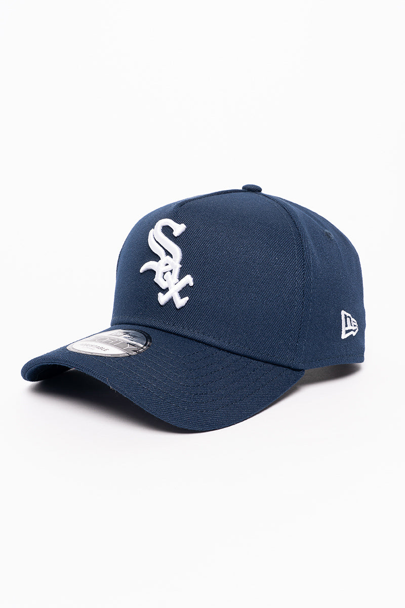 Chicago White Sox Navy 9Forty A-Frame Snapback