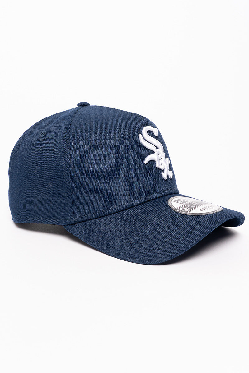 Chicago White Sox Navy 9Forty A-Frame Snapback