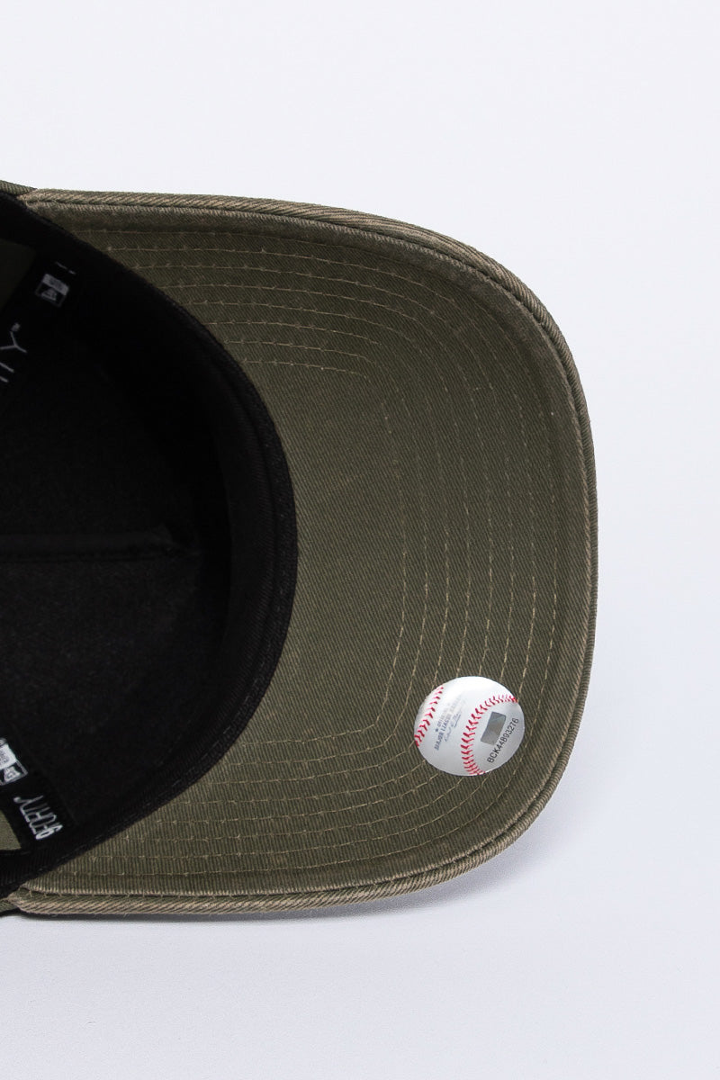 9Forty LA Dodgers Olive Wash Cap