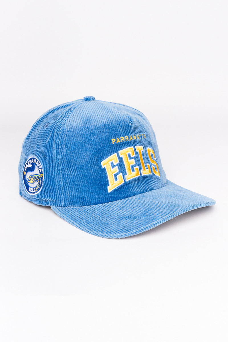 Parramatta Eels NRL Cord Arch Logo Golfer Snapback