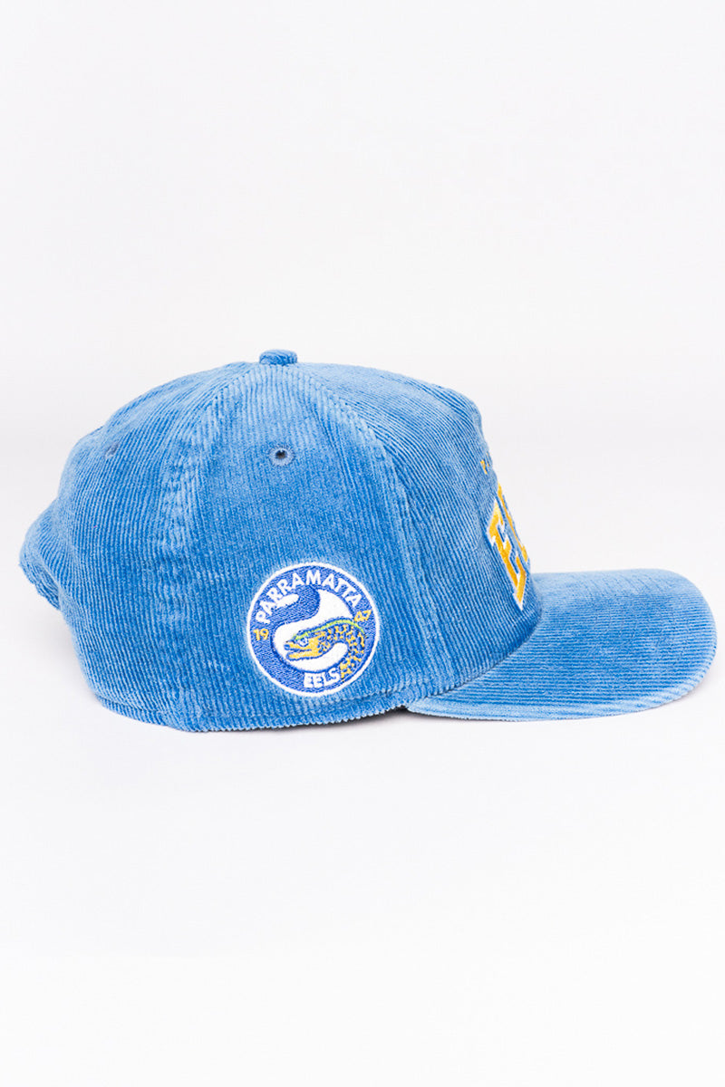 Parramatta Eels NRL Cord Arch Logo Golfer Snapback