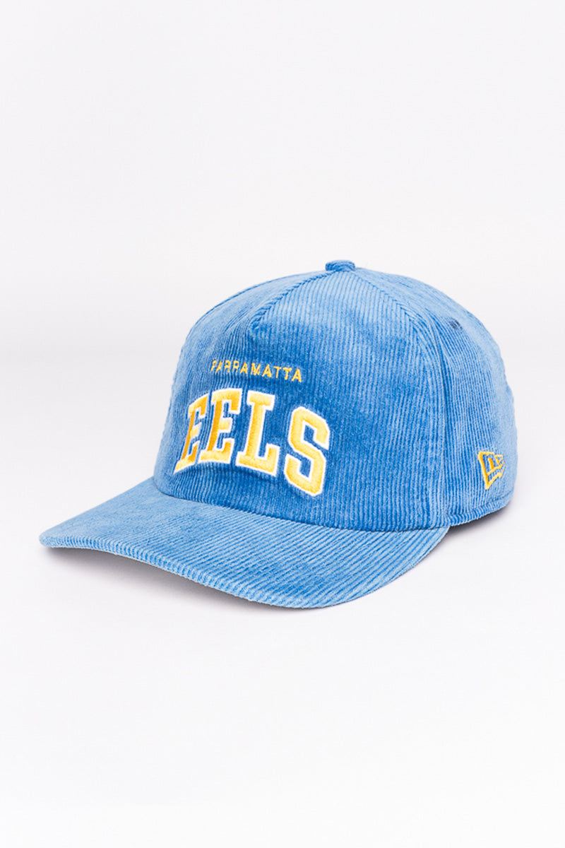 Parramatta Eels NRL Cord Arch Logo Golfer Snapback