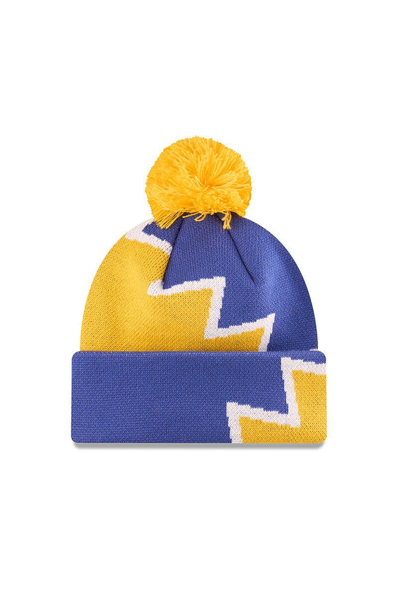 West Coast Eagles AFL Youth Zigzag Knitted Beanie