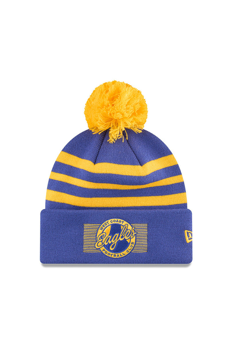 West Coast Eagles AFL25 Knitted Badge Beanie