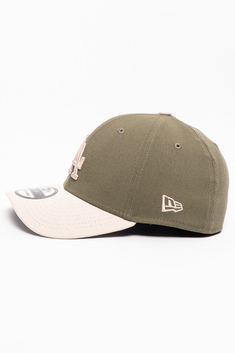LA Dodgers 3930 Olive 2-Tone Caps
