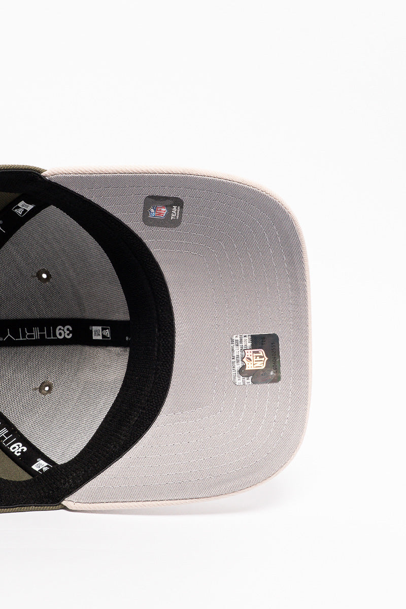 LA Dodgers 3930 Olive 2-Tone Caps