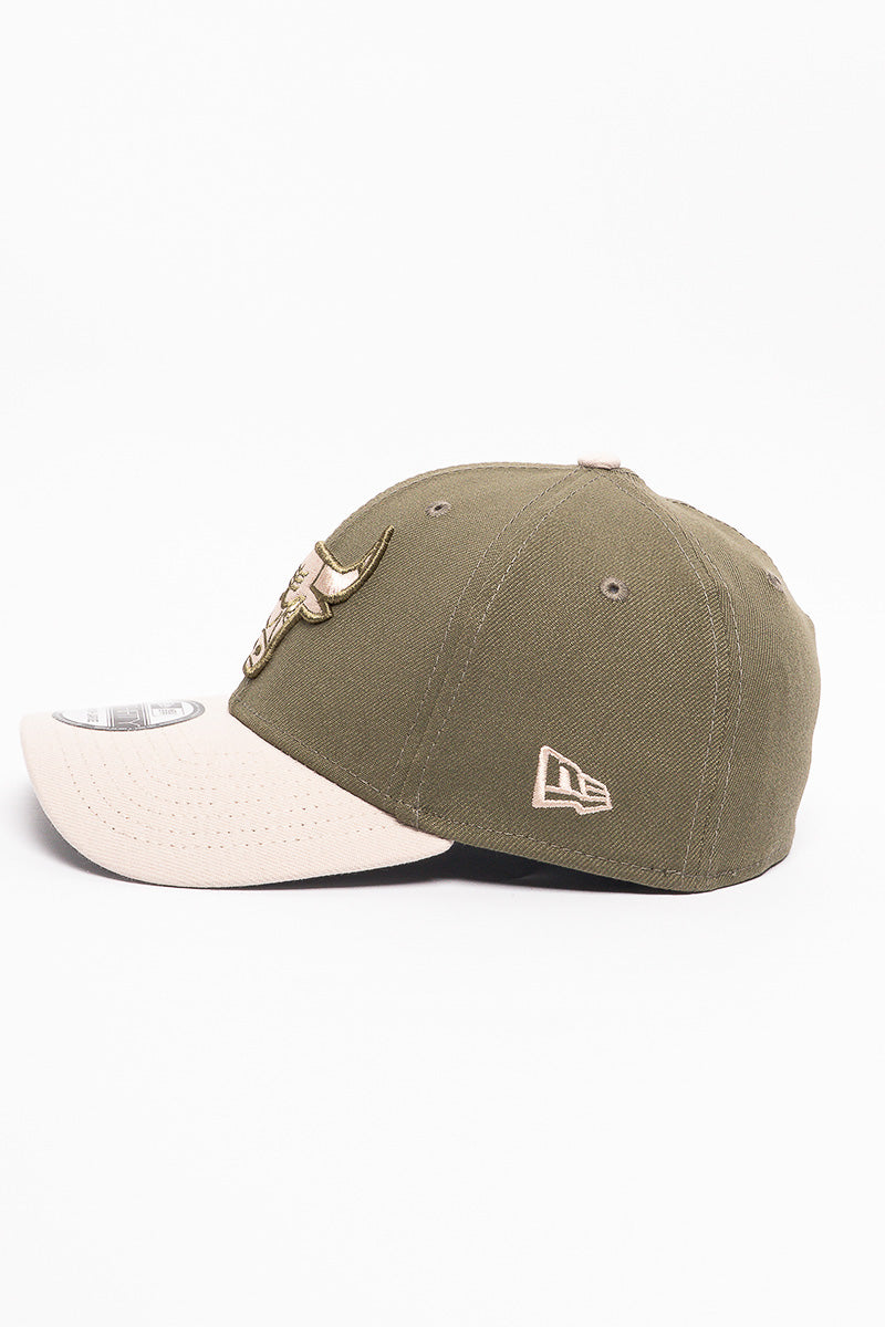 Chicago Bulls 3930 Olive 2-Tone Caps