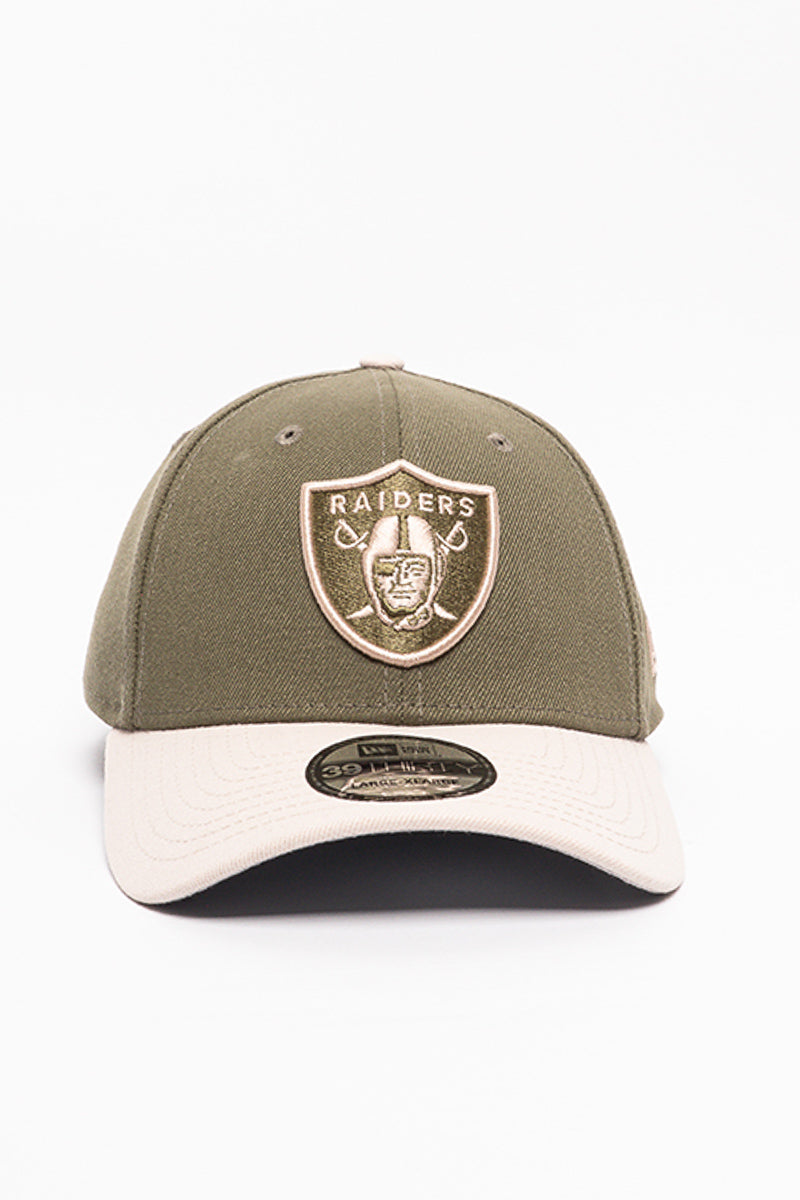 Las Vegas Raiders 3930 Olive 2-Tone Caps