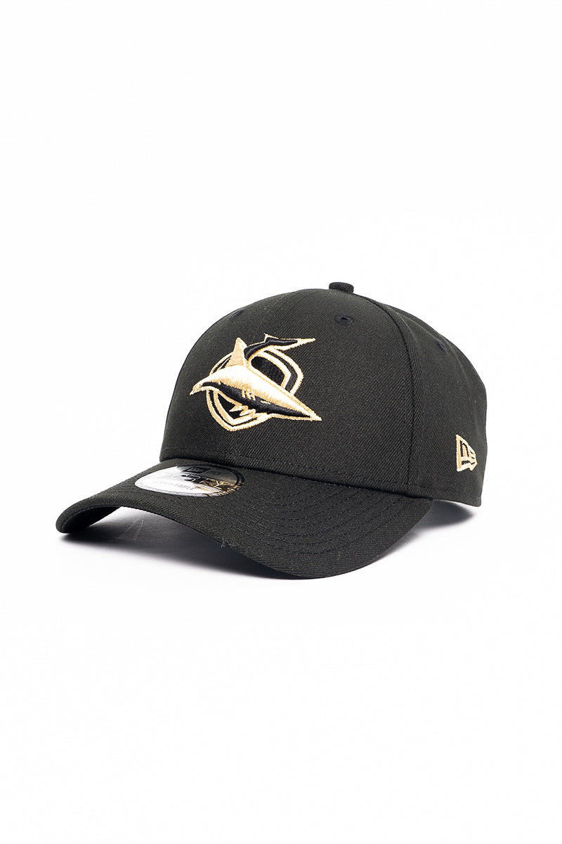 9Forty NRL25 Gold Cronulla Sharks Cap