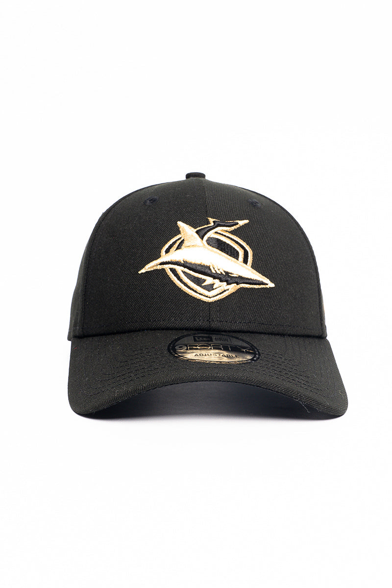 9Forty NRL25 Gold Cronulla Sharks Cap