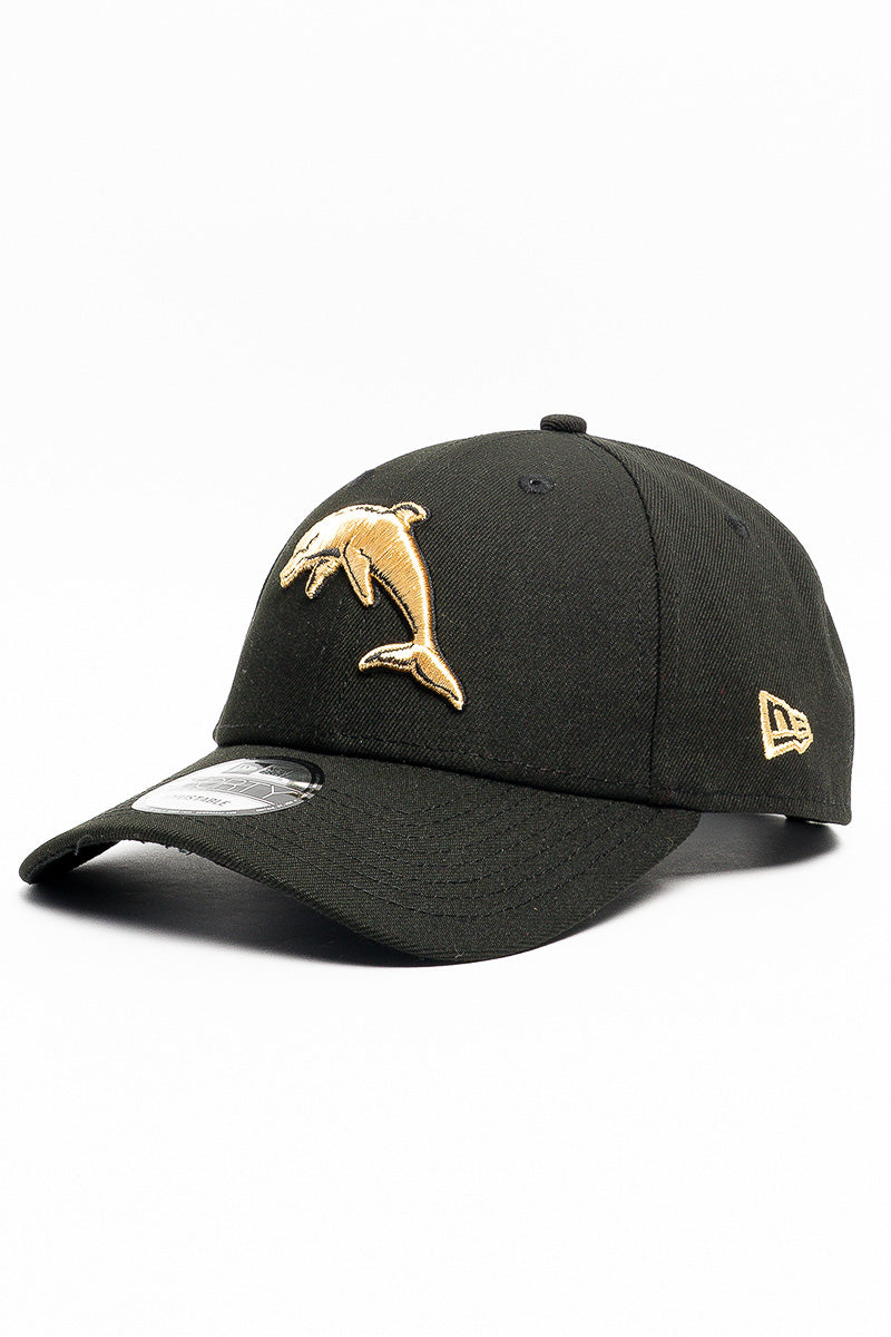 9Forty NRL25 Gold Redcliffe Dolphins Cap