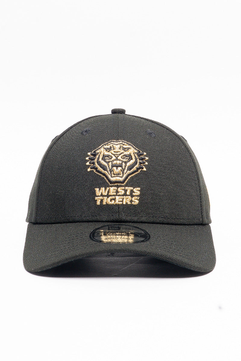 9Forty NRL25 Gold West Tigers Cap