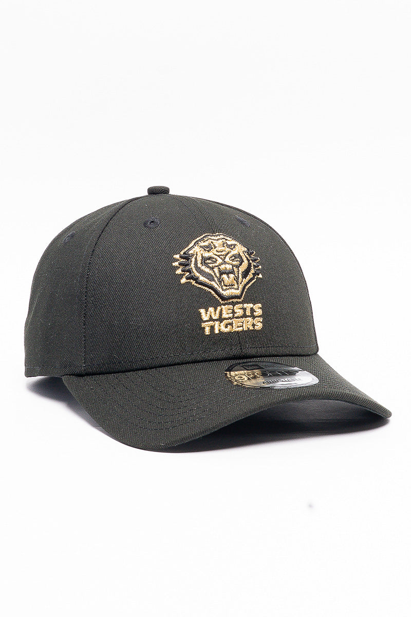 9Forty NRL25 Gold West Tigers Cap