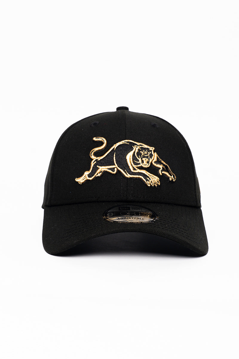 9Forty NRL25 Gold Penrith Panthers Cap