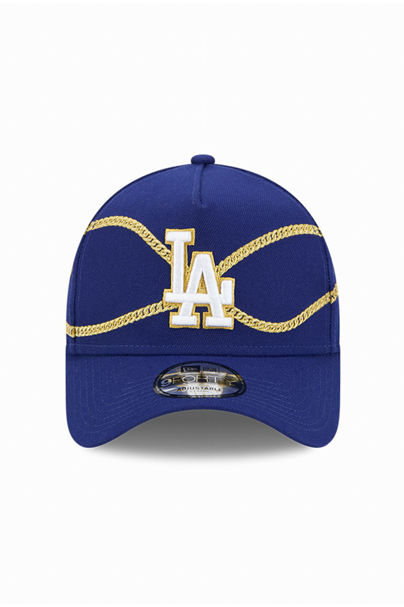 LA Dodgers 9Forty Chain Wrap A-Frame Snapback